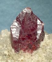 Cinnabar, quartz and dolomite crystals.