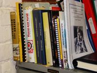 Sample of books concerning kuru. Photo AJR
