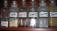 Six containers.