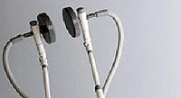 Plate electrodes.