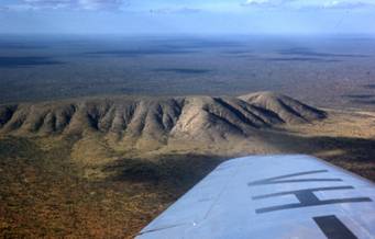 Mount Fink, a useful navigational landmark.