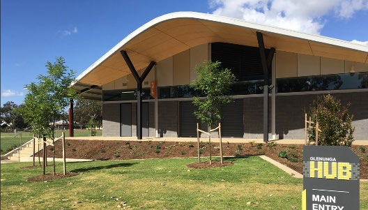 Glenunga Hub Community Centre enterance